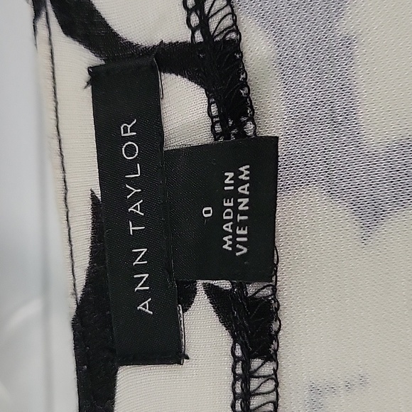 Ann Taylor Black and White Mini Dress - Picture 5 of 6